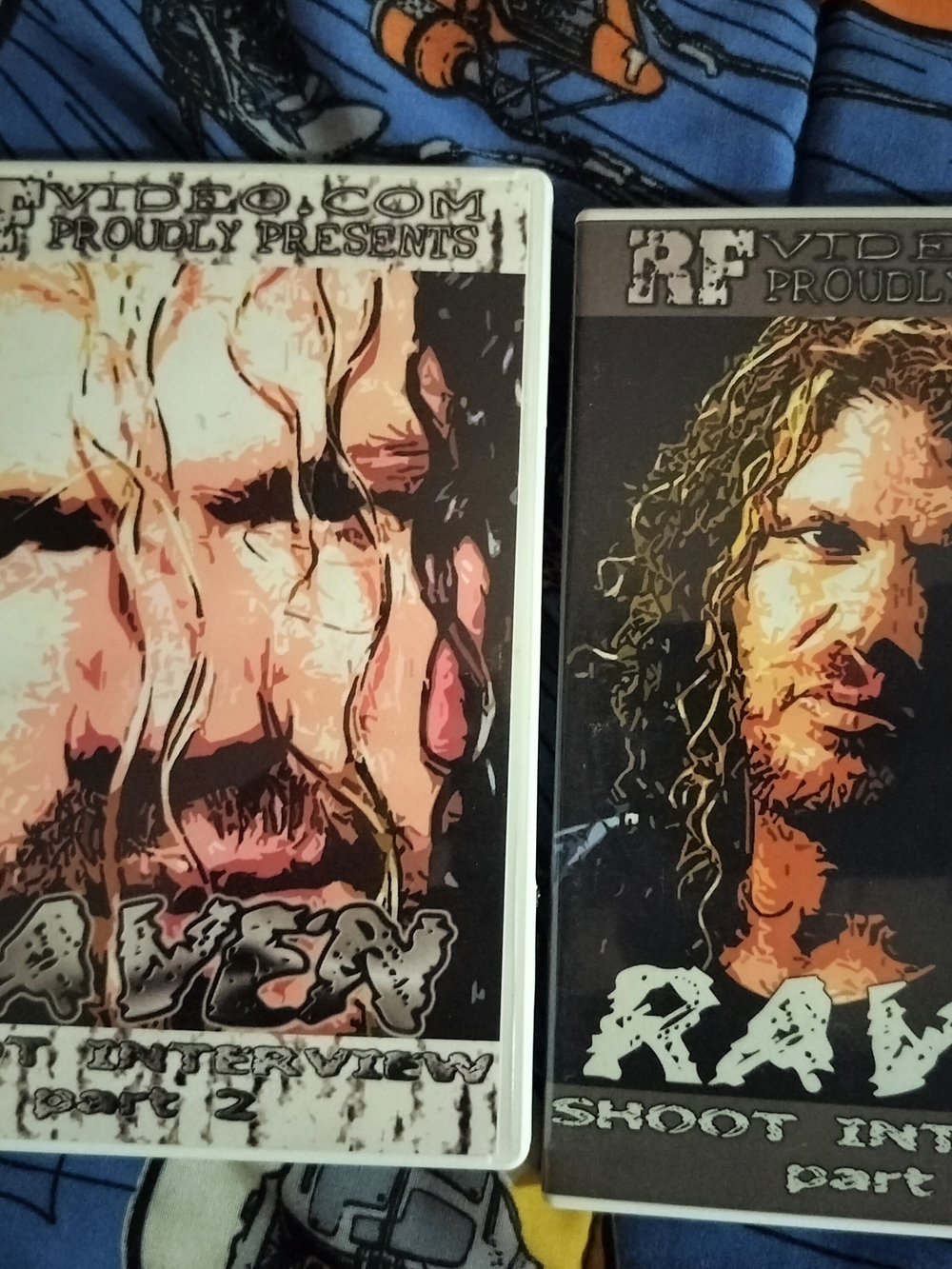 Raven DVDs Wwe Wcw Tna